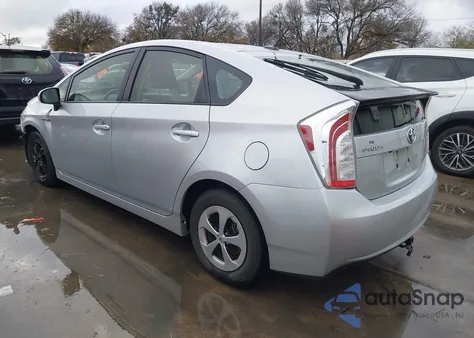 2015 Toyota Prius Three из США, поврежденный, VIN JTDKN3DU8F0478295